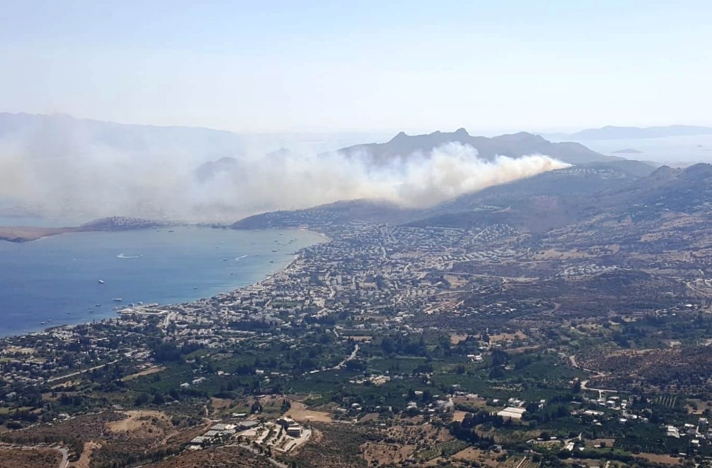 Bodrum’daki yangın kontrol altına alındı