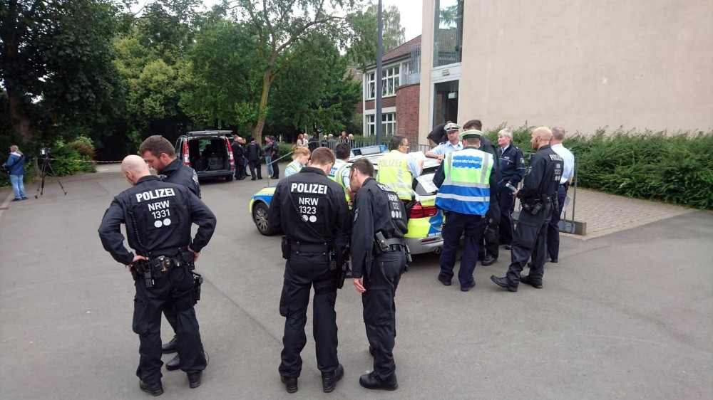 Almanya’da okulda bomba paniği