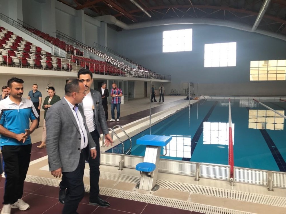 Siirt’te yarı olimpik yüzme havuzu hizmete giriyor