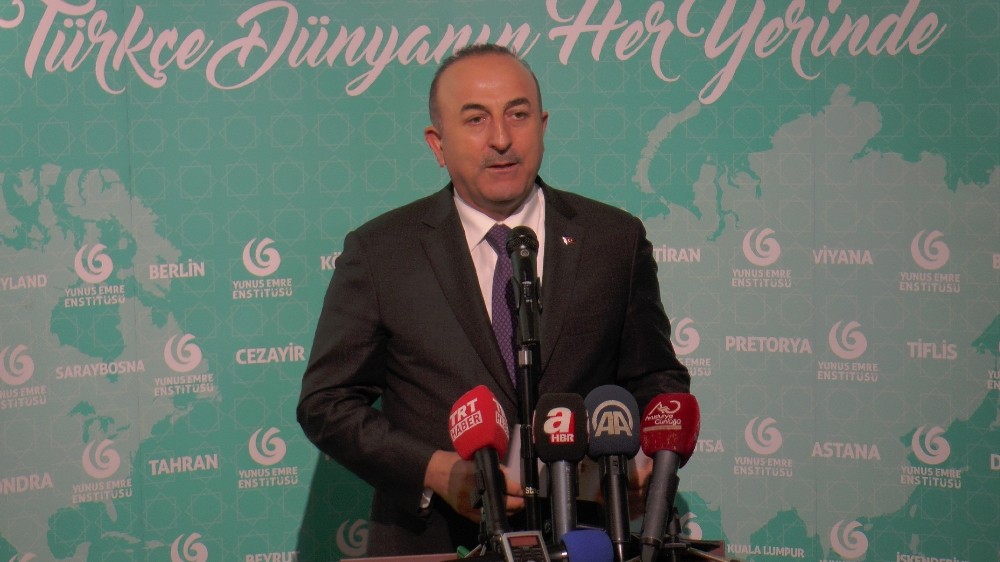 Dışişleri Bakanı Çavuşoğlu, Yunus Emre Enstitüsü açılış törenine katıldı