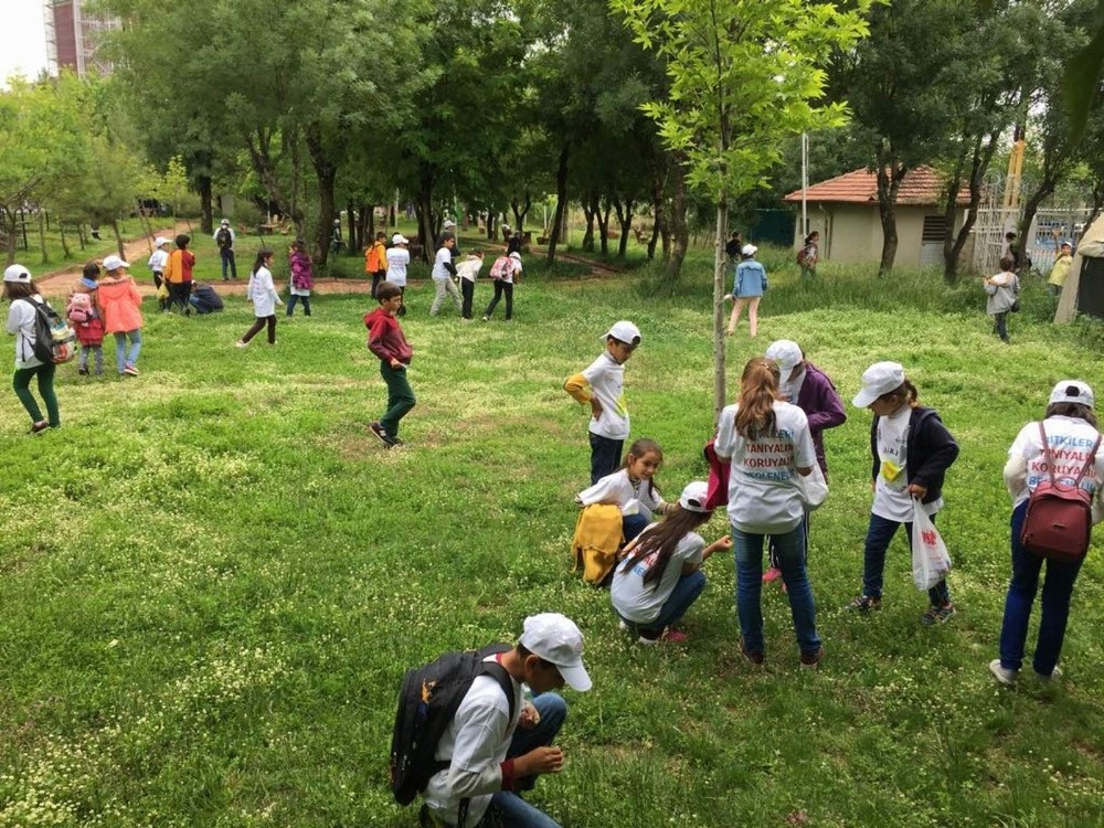 Siirtli çocuklar tarımla buluştu