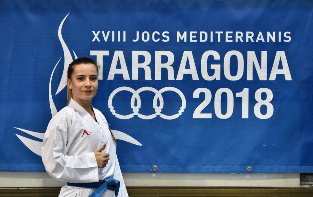 Akdeniz Oyunları’nda ilk madalya Serap Arapoğlu’ndan