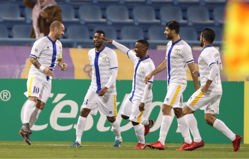 Wesley Sneijder, Katar’da kendini buldu