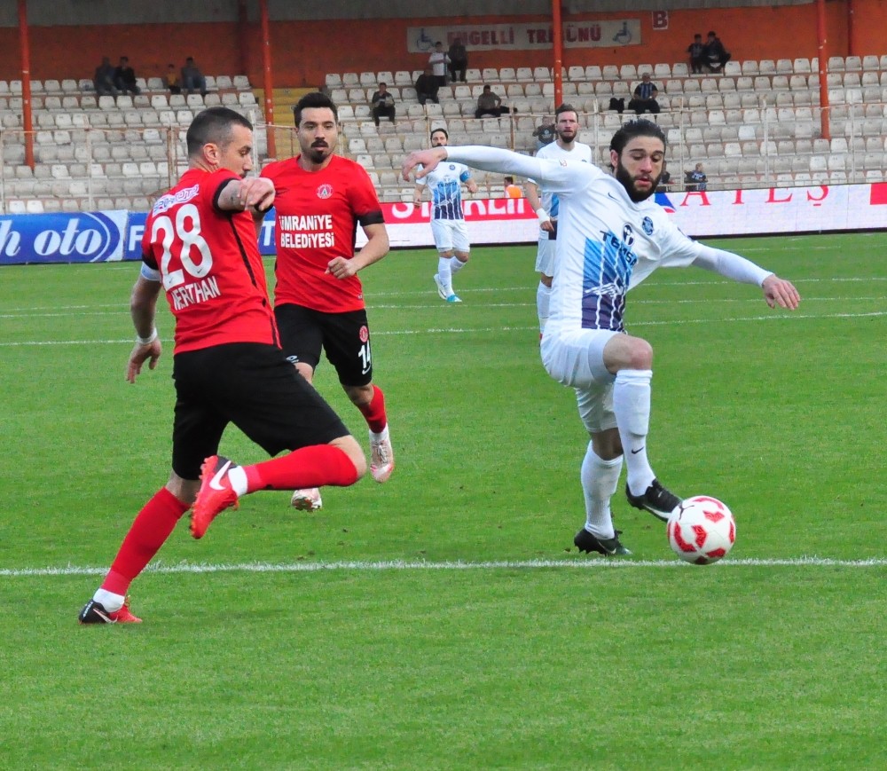 Spor Toto 1. Lig: Adana Demirspor: 0 - Ümraniyespor: 1 (Maç sonucu)