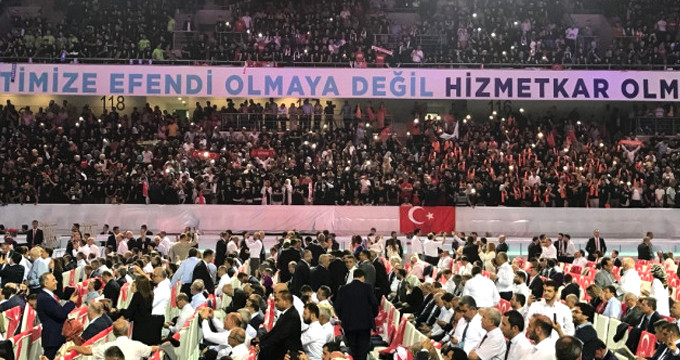 AK Parti 6. Olağan Büyük Kongresi Başladı