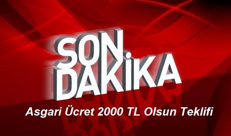 Asgari Ücret 2017 Tüm Detayları Belli Oldu 2 Bin TL Talep Edildi