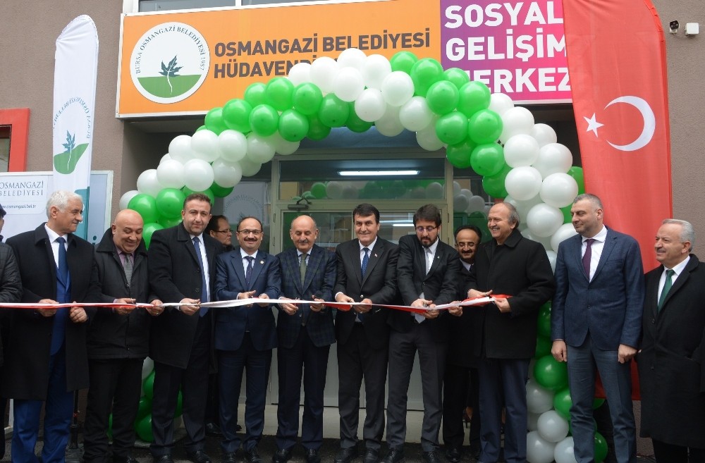 Hüdavendigar Sosyal Gelişim Merkezi açıldı