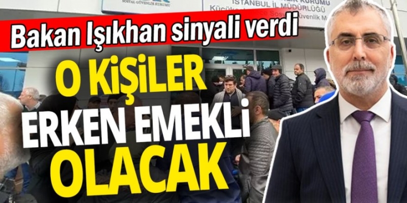  Bakan Vedat Işıkhan'dan '1 Milyon Bağ-Kur'luya Erken Emekli Olacak Müjdesi!