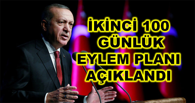 Başkan Erdoğan, İkinci 100 Günlük Eylem Planı'nı Açıkladı