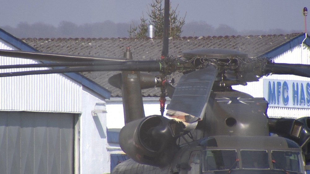 Almanya’da askeri helikopter kaza yaptı: 1 ölü