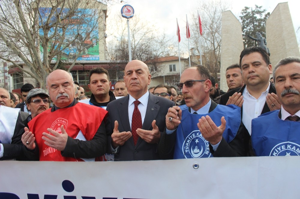 Kamu-Sen’den Afrin’e destek yürüyüşü