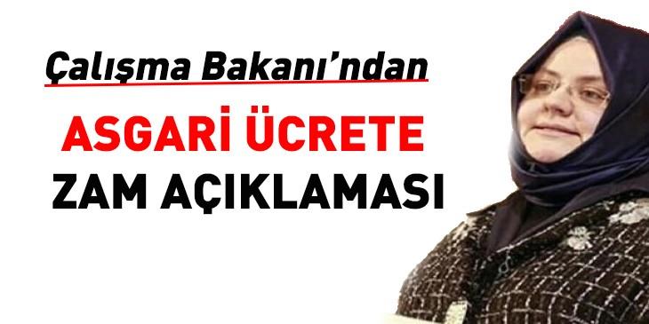 Çalışma Bakanı'ndan Asgari Ücrete Zam Açıklaması!