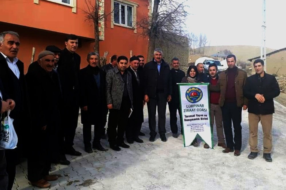 Gürpınar’da çiftçilere yönelik ortak çalışma