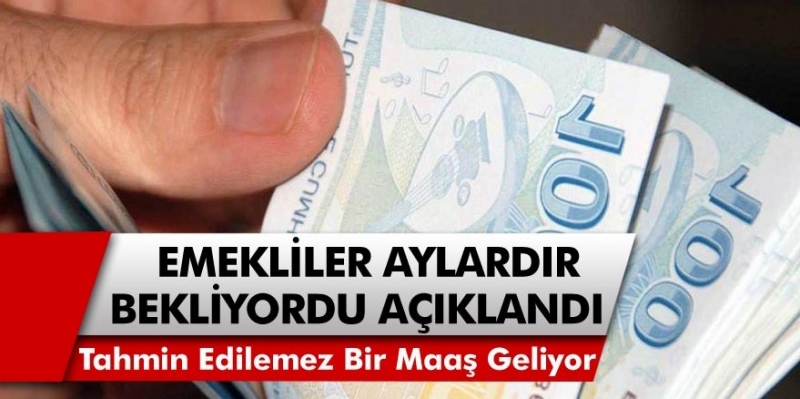 Emekli Vatandaşlar Aylardır Bekliyordu, Sonunda Açıklandı!  2021 Ocak Ayında Tahmin Edilemez Bir Maaş Geliyor…