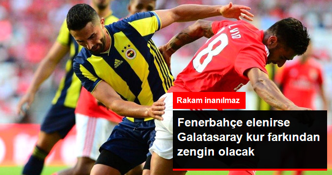 Fenerbahçe Elenirse, Galatasaray'ı Zengin Edecek