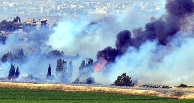  İsrail Savaş Uçakları Suriye'yi Vurdu