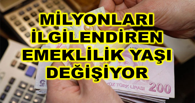 Milyonlarca Çalışanı İlgilendiren Emeklilikte Yaş Şartı Değişiyor