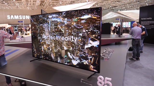 Samsung 8K Televizyonunu Tanıttı