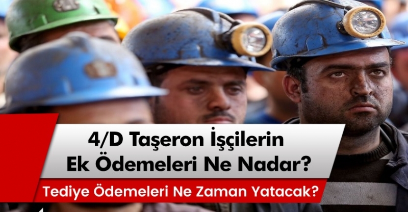 Taşeron İşçilere Tediye Ödemesi! Tediye Ödemesi Ne Zaman Verilecek?