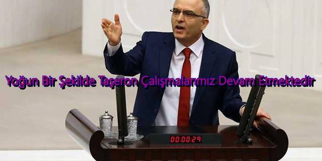 TBMM'de Ağbal; 'Yoğun Bir Şekilde Taşeron Çalışmalarımız Devam Etmektedir.'