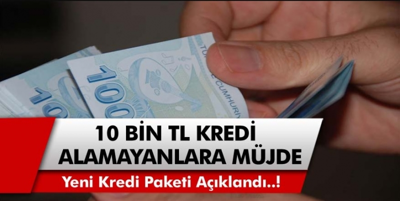 Temel Destek İhtiyaç Kredisi Alamayanlara Müjde! 3 Bin TL Krediye Başvurular Başladı!