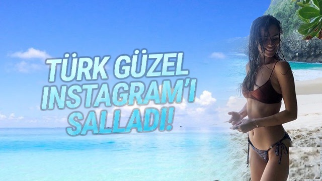 Türk Güzel İnstagramı Salladı