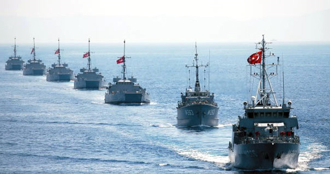 Türk Savaş Gemileri Akdeniz'de Teyakkuza Geçti