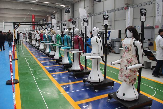 Türkiye İnsansız Robot Fabrikası Açıldı.