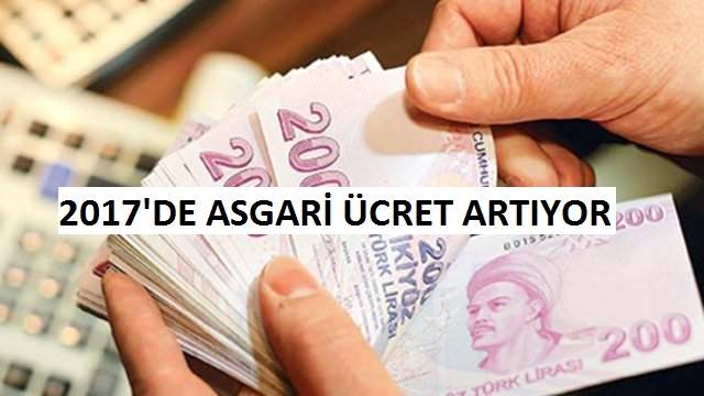 Yeni Yılda Asgari ücret artıyor..!!