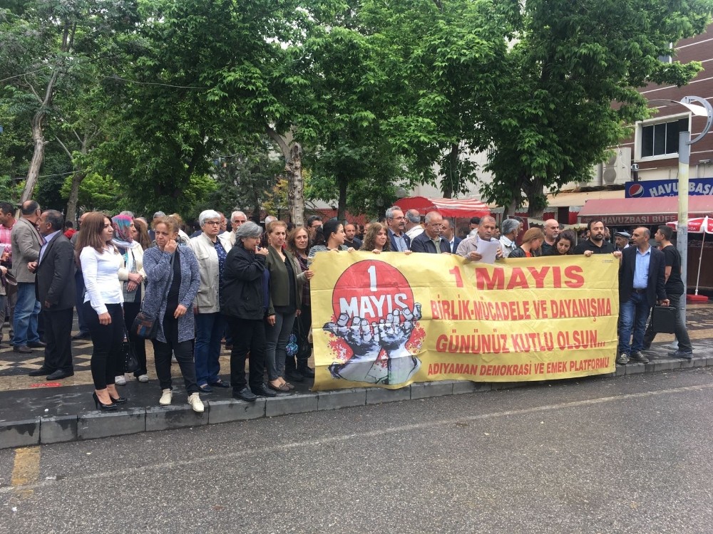 Adıyaman Emek ve Demokrasi Platformundan 1 Mayıs açıklaması