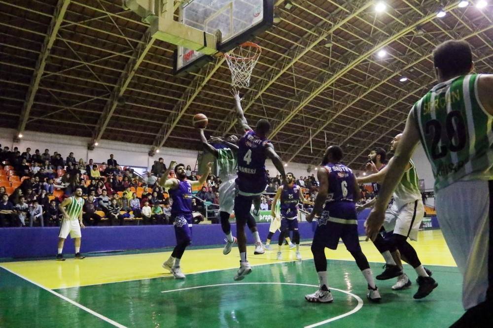 Türkiye Basketbol 1. Ligi: Akhisar Belediyespor: 87 - Karesispor: 83