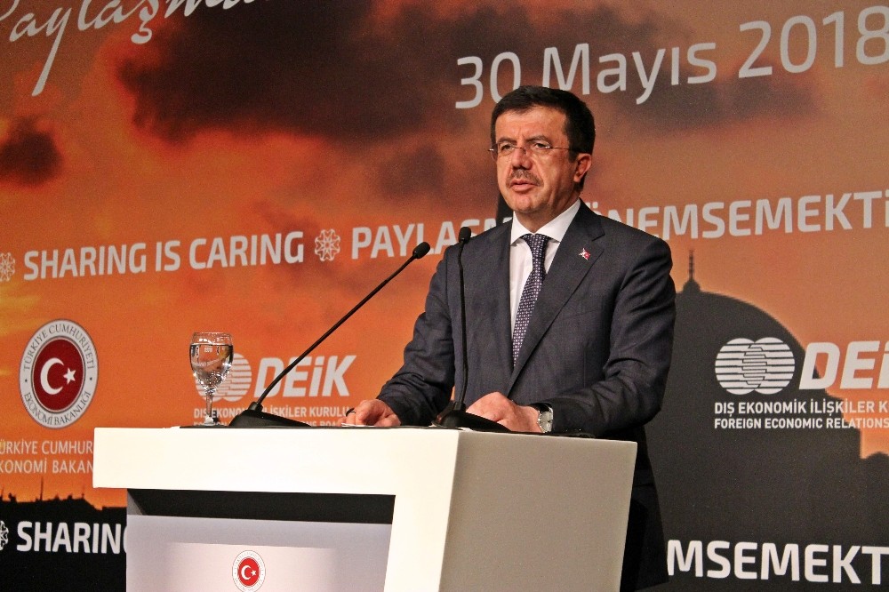 Bakan Zeybekci: “2018’in ilk çeyreğinde yüzde 7,5 civarında bir büyüme rakamı gelecek”