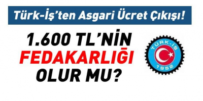 1600 TL'nin Fedakarlığı Olur Mu?