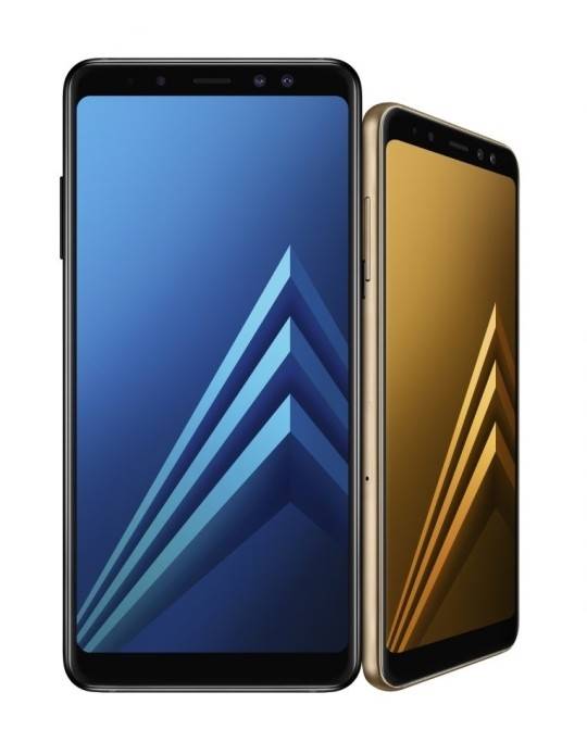 Samsung A8’de çift ön kamara ile telefonda atak yaptı