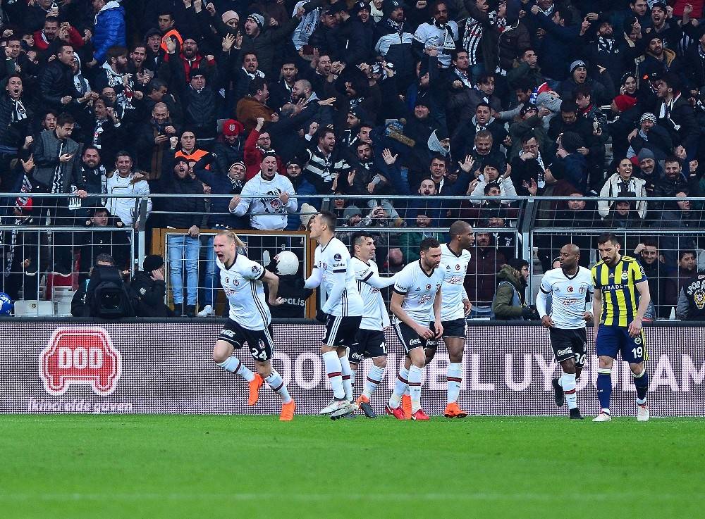 Spor Toto Süper Lig: Beşiktaş: 3 - Fenerbahçe: 1 (Maç sonucu)