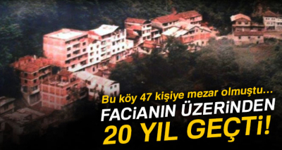 47 kişiye mezar olan Beşköy'de facianın üzerinden 20 yıl geçti