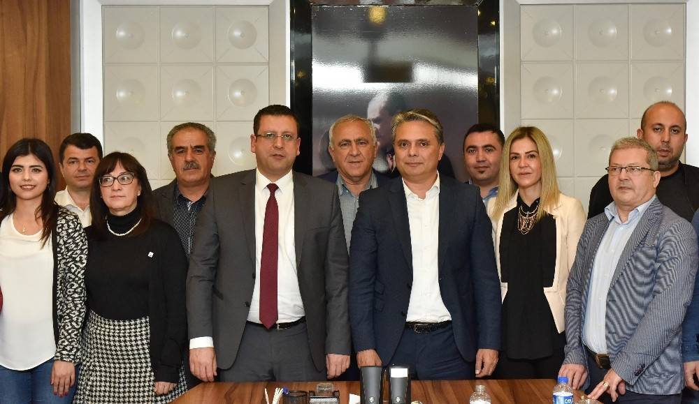 Uysal, CHP İl yönetimini ağırladı