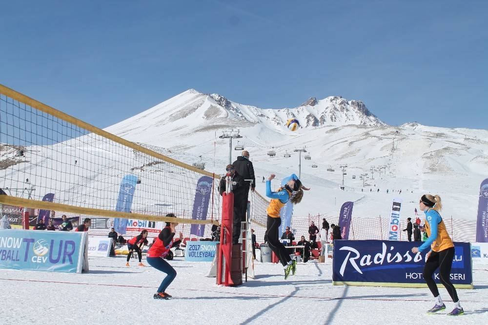 Avrupa Kar Voleybolu Kupası Erciyes’te yapılacak