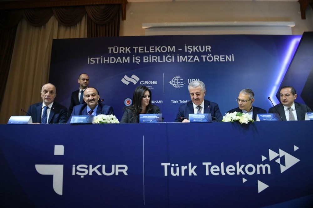 İŞKUR ve Türk Telekom arasında 2 bin 500 tekniker istihdam edilecek