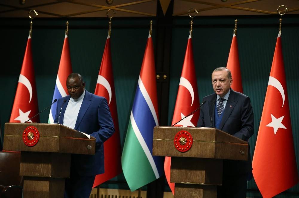 Erdoğan-Barrow ortak basın toplantısı