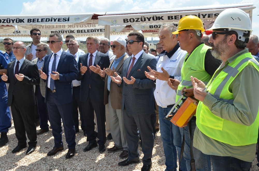 Bozüyük OSB’ye yapılacak caminin temeli atıldı