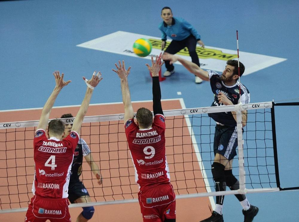 2018 CEV Erkekler Şampiyonlar Ligi: Arkas: 0 - Noliko Maaseik: 3