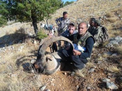 ABD’den Adıyaman'a avlanmak için geldi