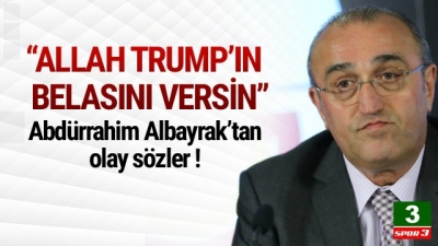 Allah Trump'ın Belasını Versin