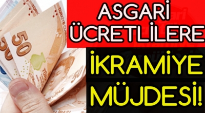 Asgari ücretlilere ikramiye müjdesi