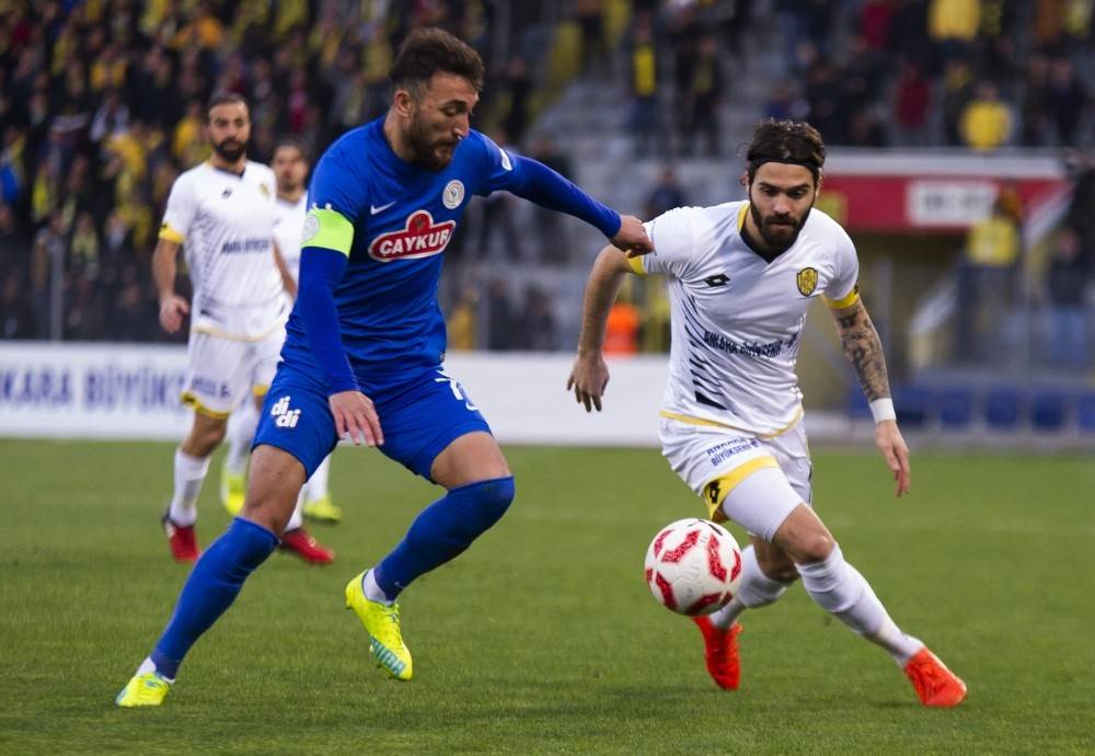 Spor Toto 1. Lig: MKE Ankaragücü: 2 - Çaykur Rizespor: 4