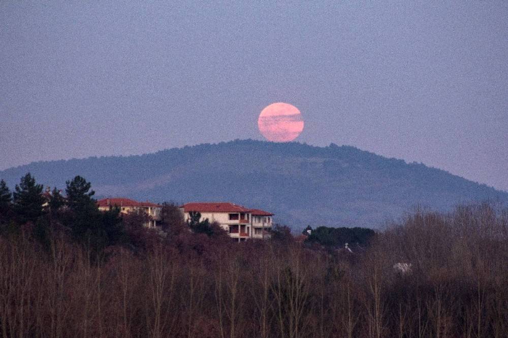 Kazdağları’nda ’Süper Kanlı Mavi Ay’