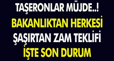 Bakanlıktan 4D'li Taşeronlara Sevindiren Haber! Herkesi Şaşırtan Zam Teklifi, Değerlendirmeye Alındı!