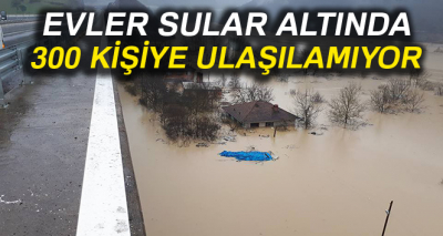 Bartın’da 300 kişiye iki gecedir ulaşılamıyor.!