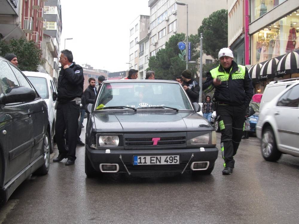 Şehir magandası polisi harekete geçirdi